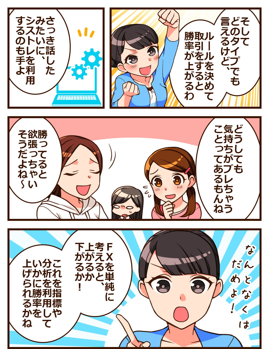 取引スタイルを決めるコツ