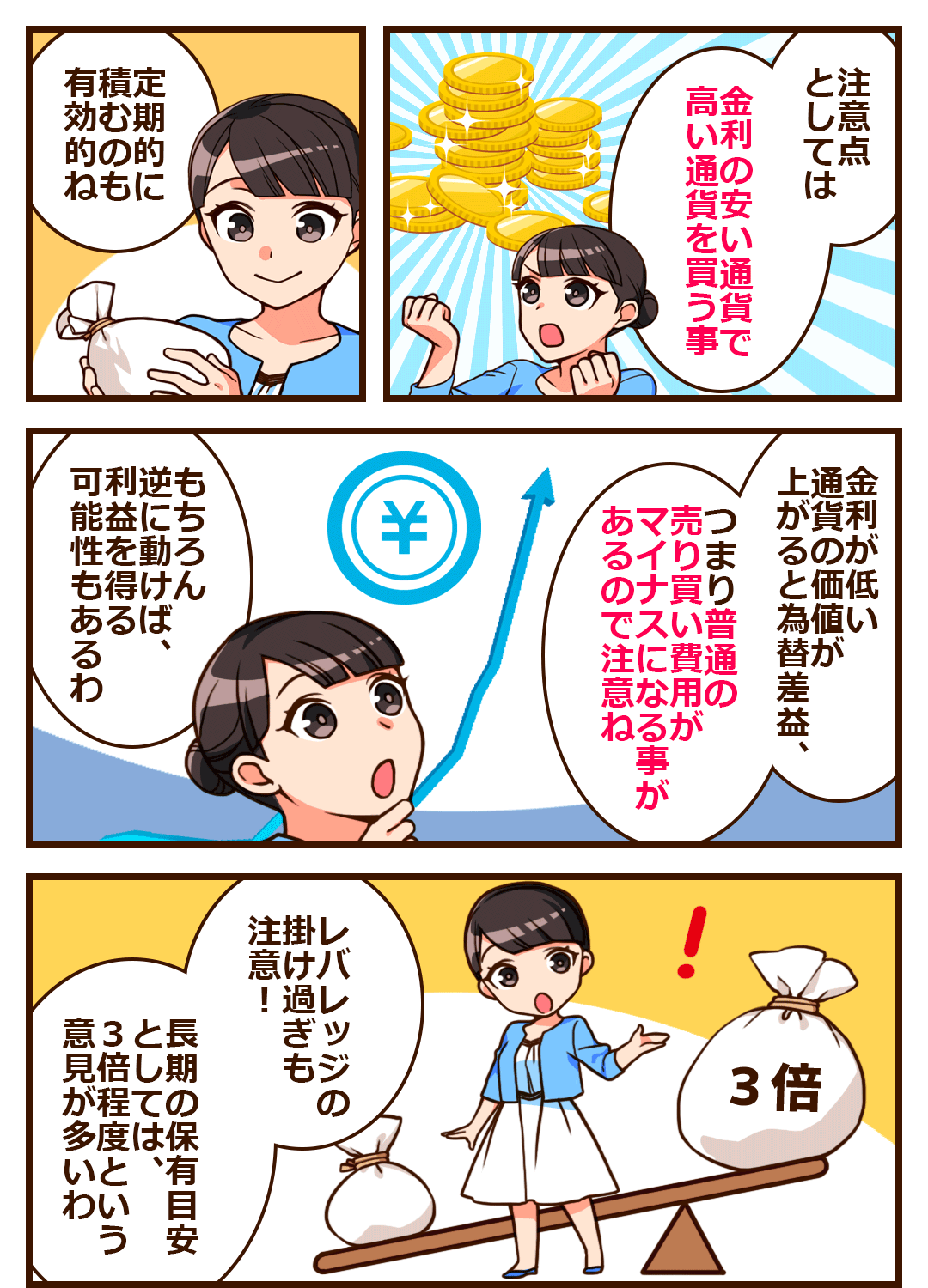 長期運用の注意点