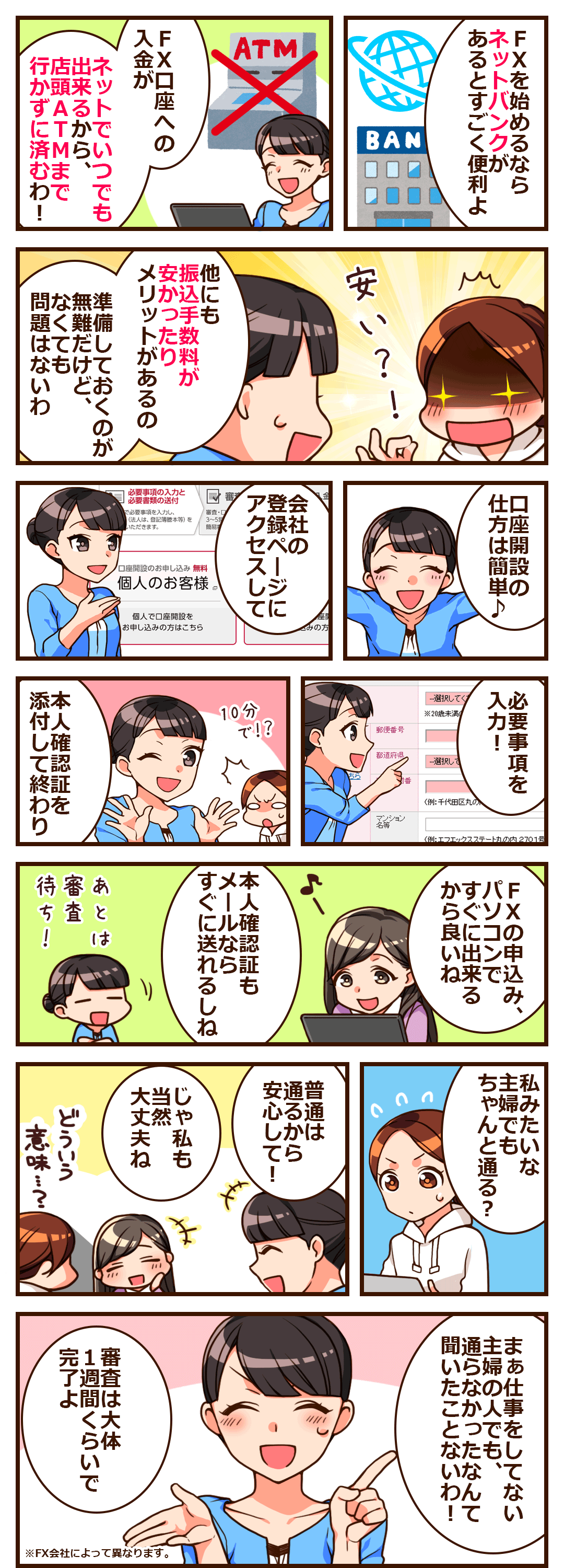 口座開設するならネットバンクがあると便利
